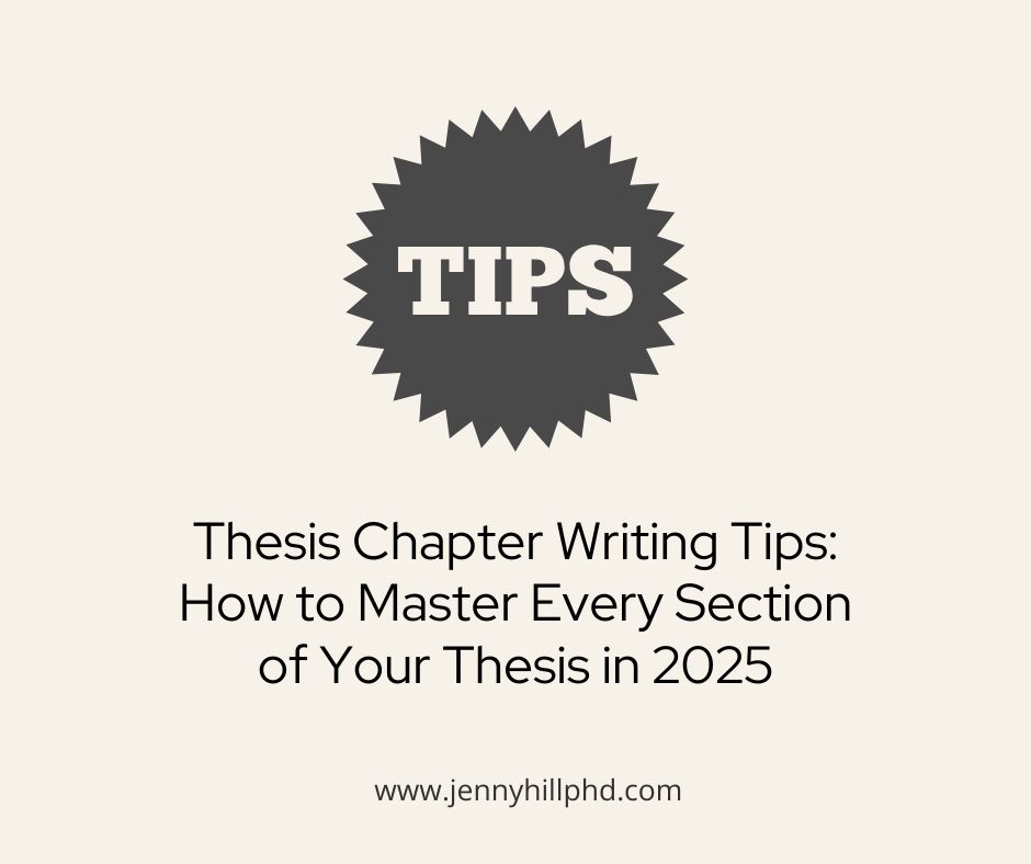 Thesis Chapter Writing Tips