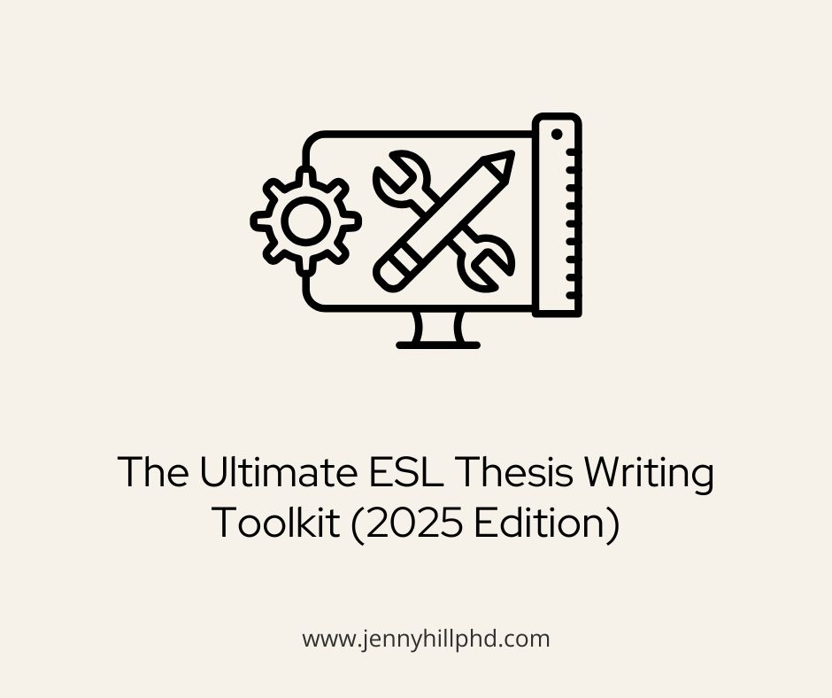 The Ultimate ESL Thesis Writing Toolkit